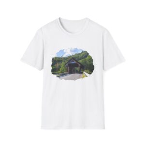 Squam River covered bridge t-shirt